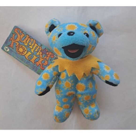 Summer Tour Bear Grateful Dead Beanie Limited Edition Plush Doll Collectible NWT - Picture 1 of 4